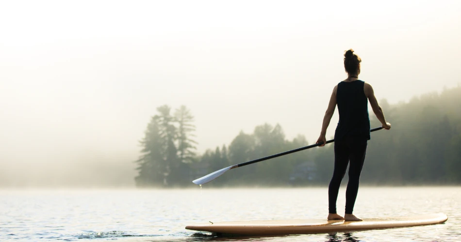 Stand-Up Paddleboarding on the Danube in Vienna